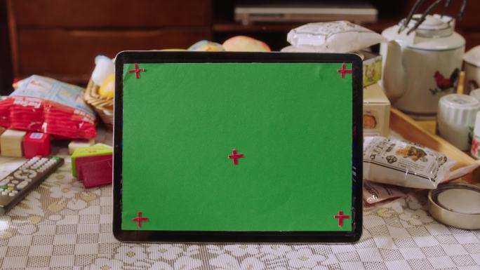 ipad平板电脑绿幕抠像