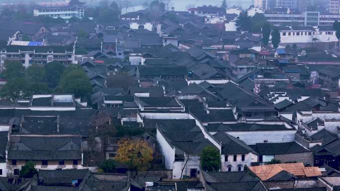 湖南怀化潕水河洪江历史文化建筑黔阳古城