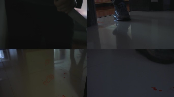 凶杀现场-模拟杀人凶案现场行凶案发犯罪人