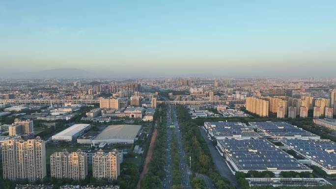 东莞华为南方生产基地航拍厂房工厂工业园区