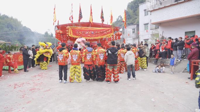 潮汕迎神  营老爷 大锣鼓 闹元宵 客家