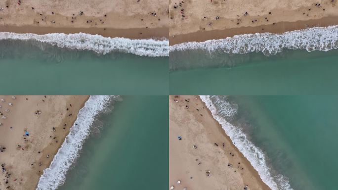 4K 大梅沙公园 深圳 海边 沙滩