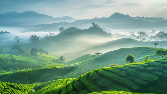 《问茶》舞台背景