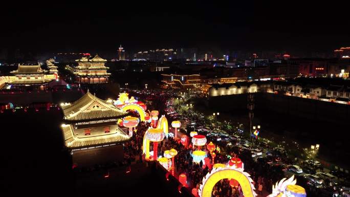 大 同 古 城  景 4 k 视 频