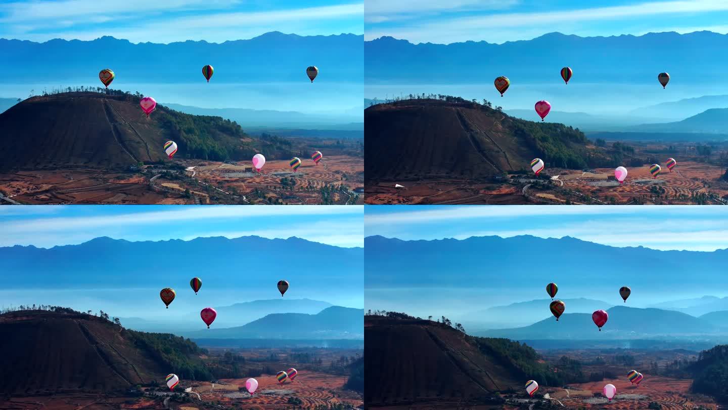 火山热气球