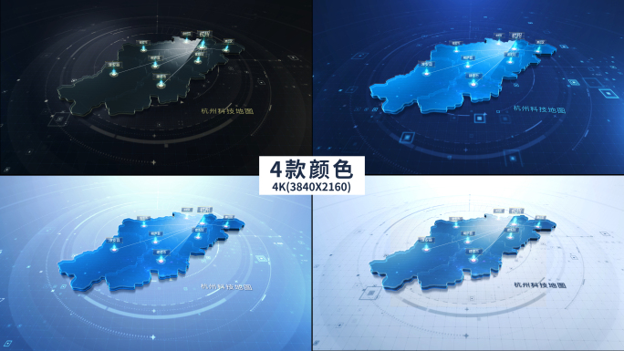 杭州科技地图