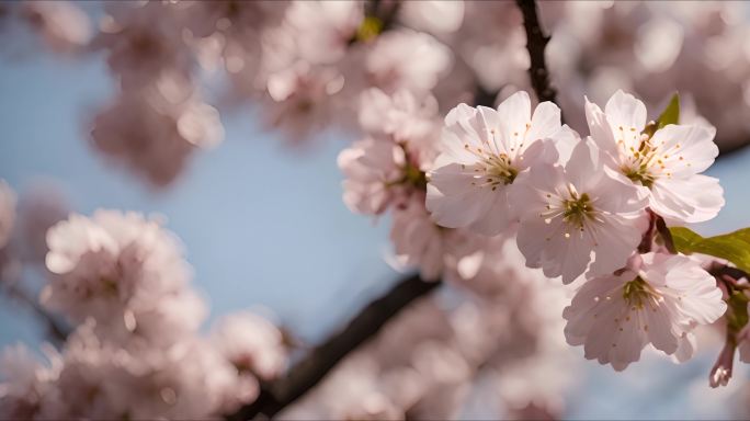 樱花公园 春日里的粉色浪漫