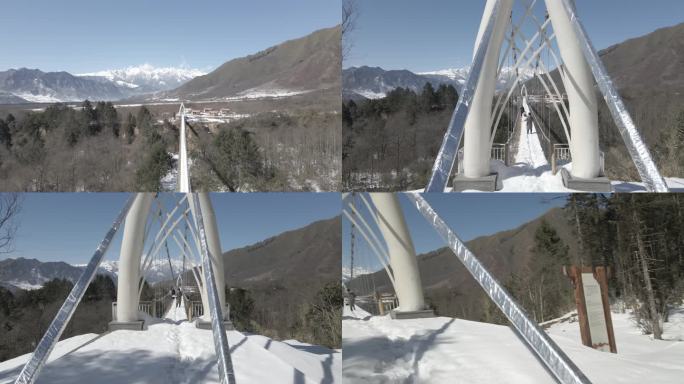 雅安市石棉县孟获城雪