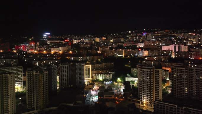 雅安市汉源县城市夜景