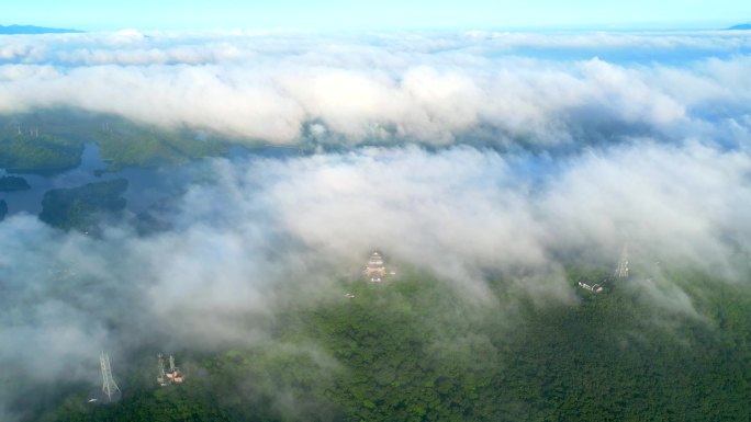 惠州惠城云雾高榜山大景