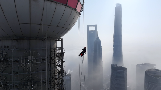 上海蜘蛛人高空作业 东方明珠 上海
