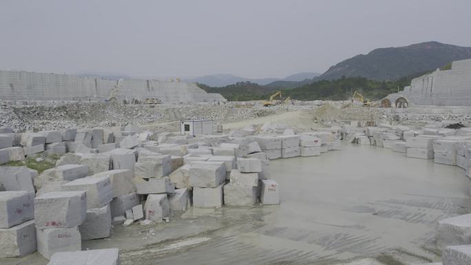 石材厂石材开发石材切割矿山矿场大理石开采