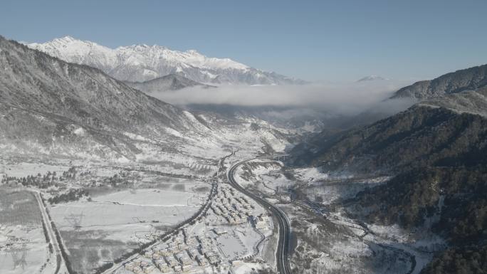 雅安市石棉县孟获城雪