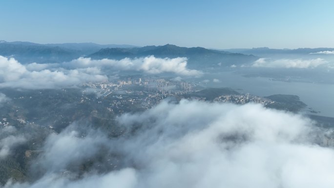 屈原故里秭归县城