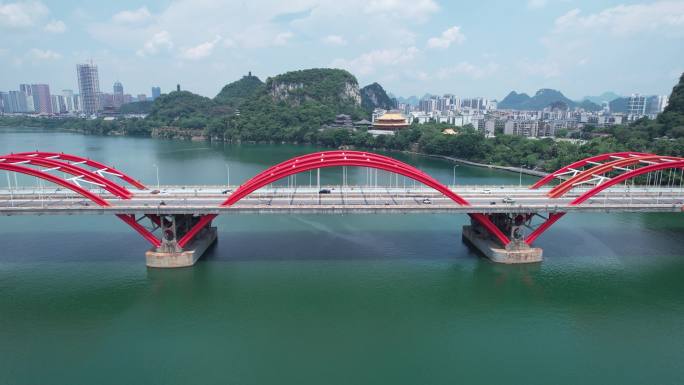 柳州文惠桥航拍