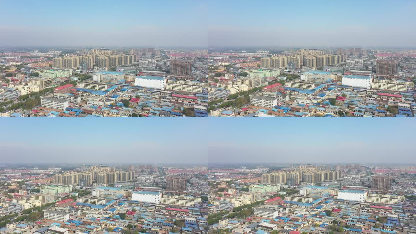 河北沧州河间航拍视频