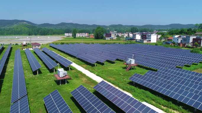 产业 光伏发电 太阳能 新能源 乡村振兴