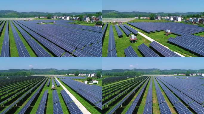 产业 光伏发电 太阳能 新能源 乡村振兴