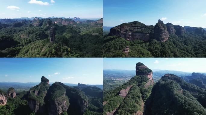 广东丹霞山5A景区航拍