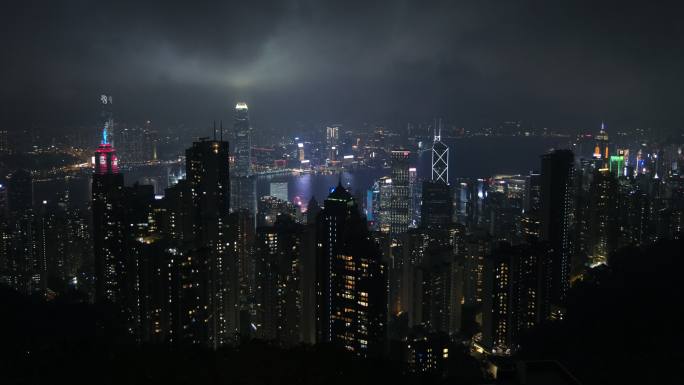 香港夜景延时