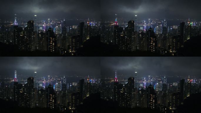 香港夜景延时