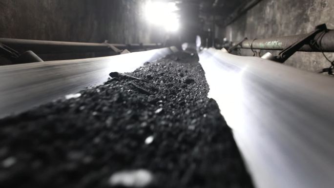 现代化智能化煤矿采煤自动化运煤带