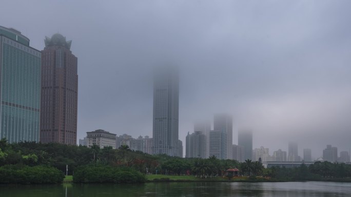 水边城市-延时