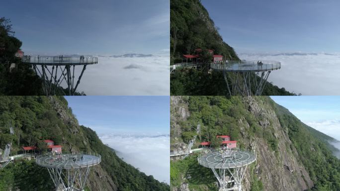 信宜 风光 山峰 石根山 信宜石根山