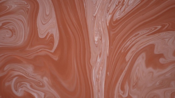 巧克力牛奶液体丝滑流动花纹