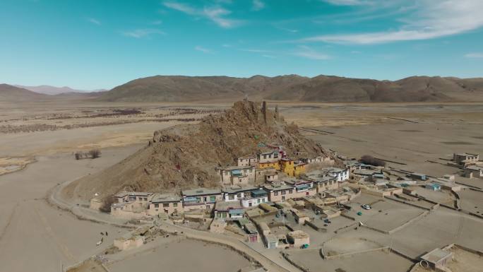 4k西藏小村庄