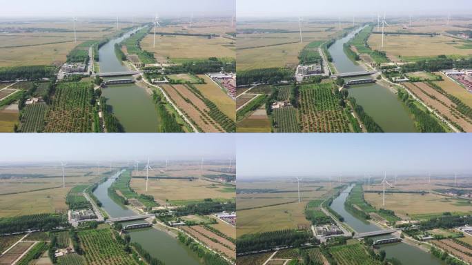 邱县的河流和风车灰片2