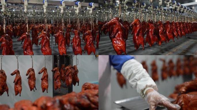 南京烤鸭生产北京烤鸭工厂板鸭鸭子养殖美食