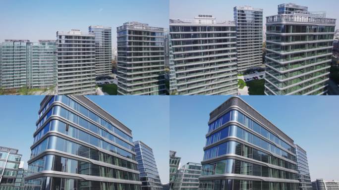 高档小区大平层公建化外立面玻璃幕墙