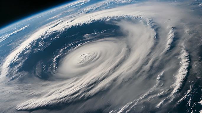 太空视角看地球飓风自然现象【合集】