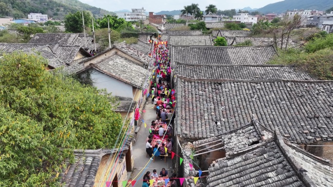 中国广东省梅州市丰顺县建桥围民俗