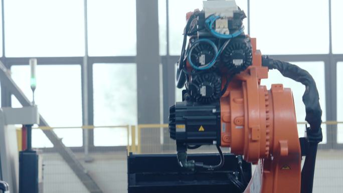 工厂车间机器人手臂自动化智能控制