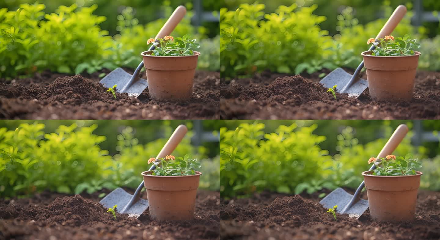 植树节种树森林元素素材