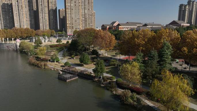 合肥梅冲湖公园【4K】航拍