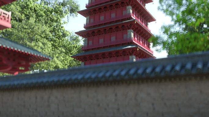 古建季节变化