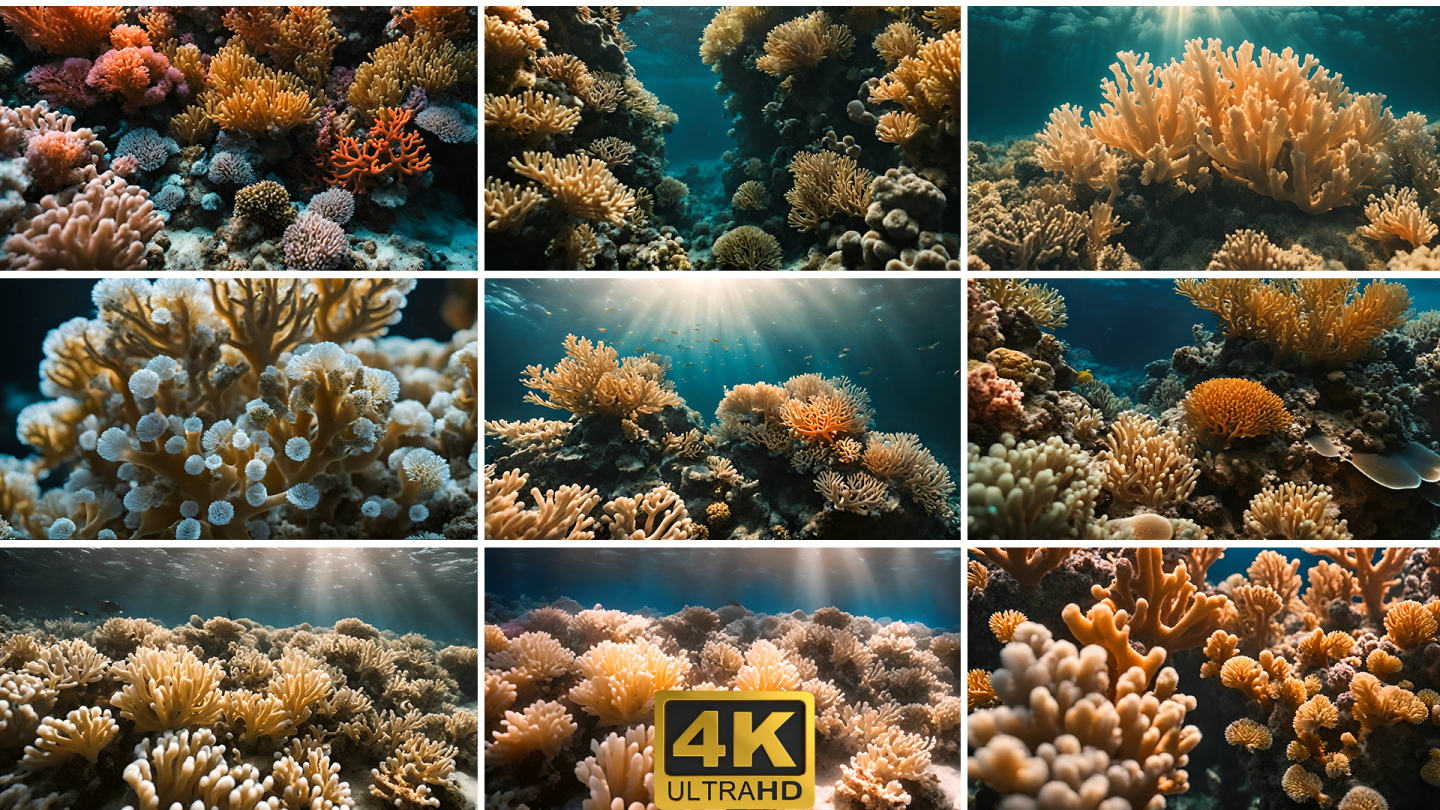 珊瑚海底世界热带珊瑚暗角珊瑚海洋海底