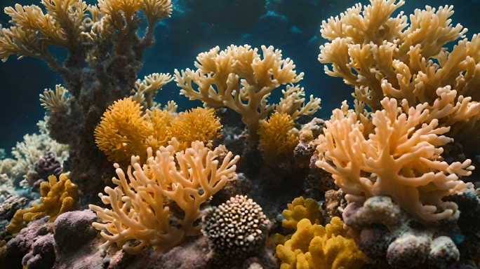 珊瑚海底世界热带珊瑚暗角珊瑚海洋海底