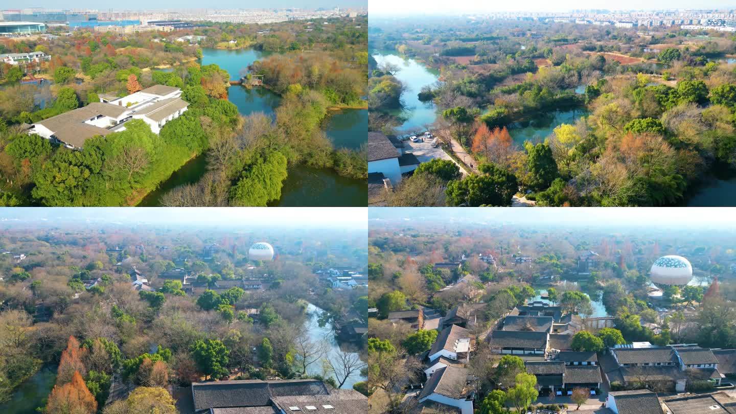 杭州西湖区西溪湿地自然风景视频素材9_1