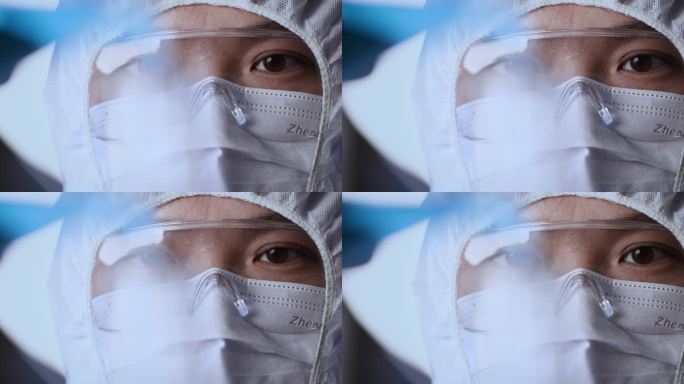 实验室科研人员操作眼神医疗生物基因研发