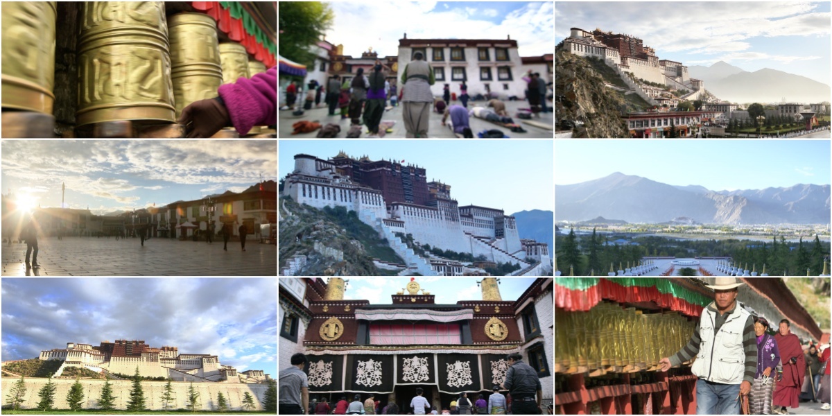 西藏人文西藏布达拉宫大昭寺朝圣