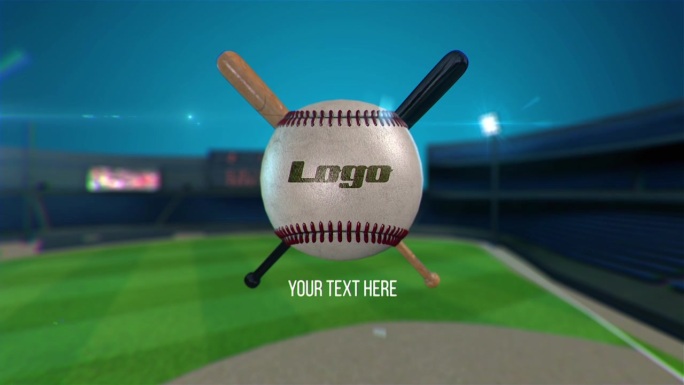 棒球体育运动logo展示