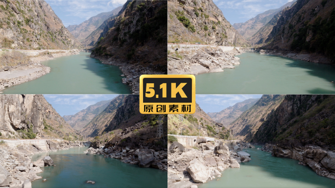 5K-怒江大峡谷，奔腾不息的怒江
