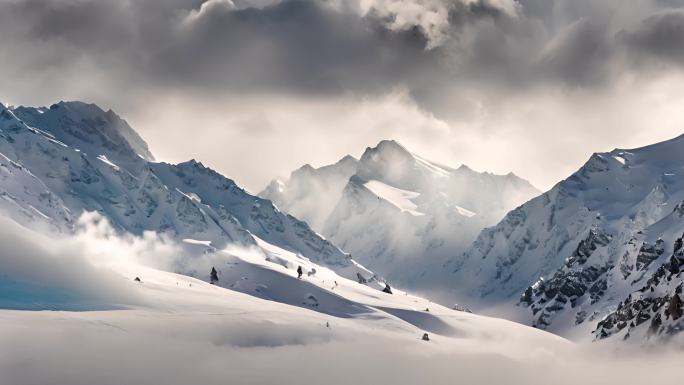 雪山精美素材合集