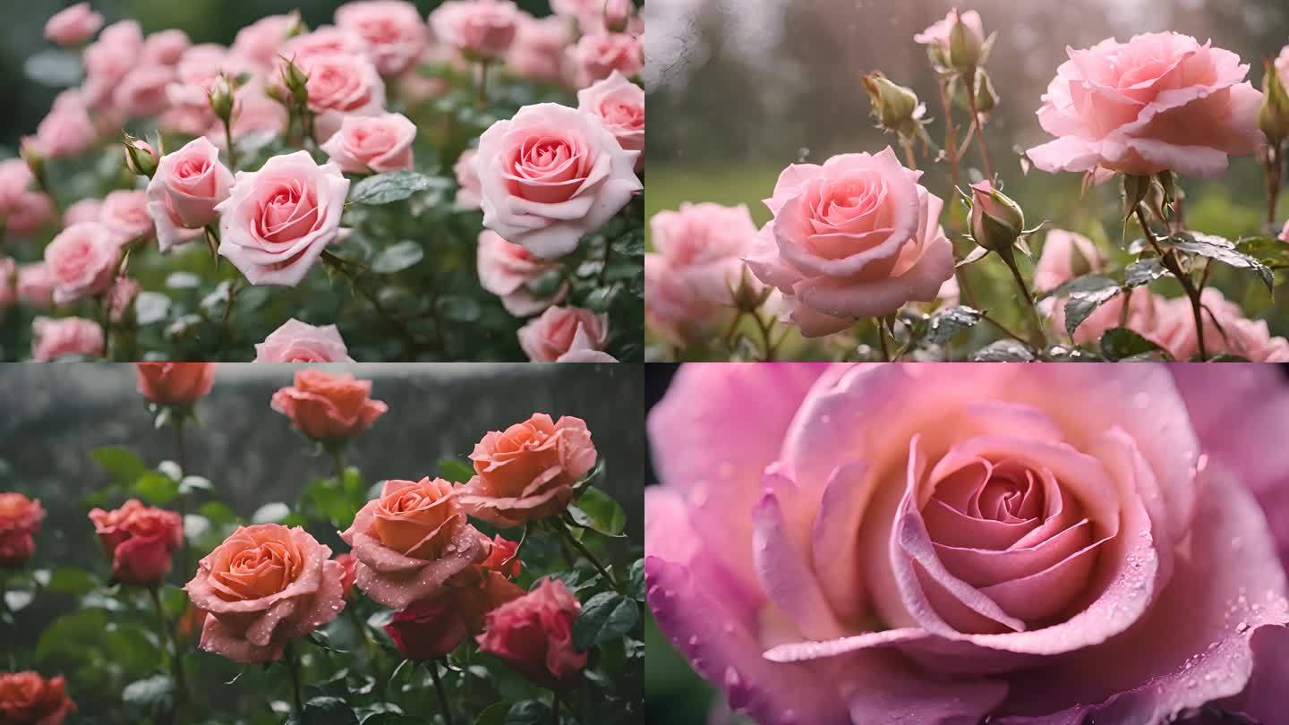 38 女神节 浪漫温馨 玫瑰盛开