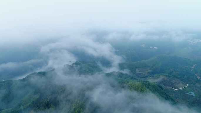 高山日出云海