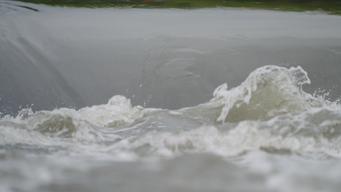 长江 江水 河水浪花水浪水环境污水治理